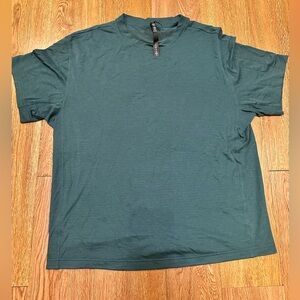 lululemon athletica Men's Deep Teal Short Sleeve Tee